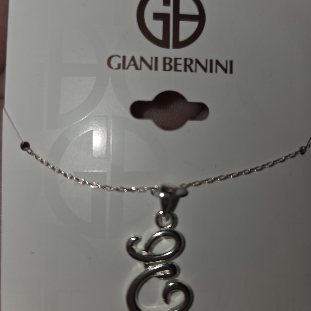 Giani Bernini Silver Swirl Pendant Necklace